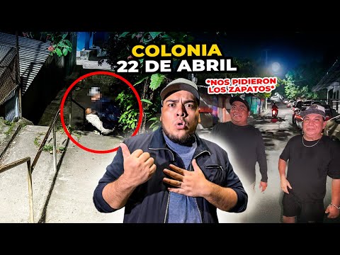 😳ENTRAMOS de MADRUGADA a la COLONIA 22 de ABRIL *nos pidieron los zapatos* 😬