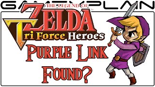 Purple Link found in Zelda: Tri Force Heroes?!