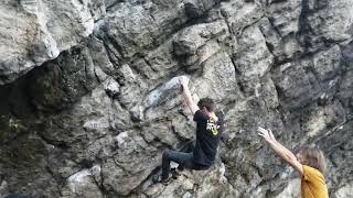 Video thumbnail of Komprese, 7B+. Sněžník