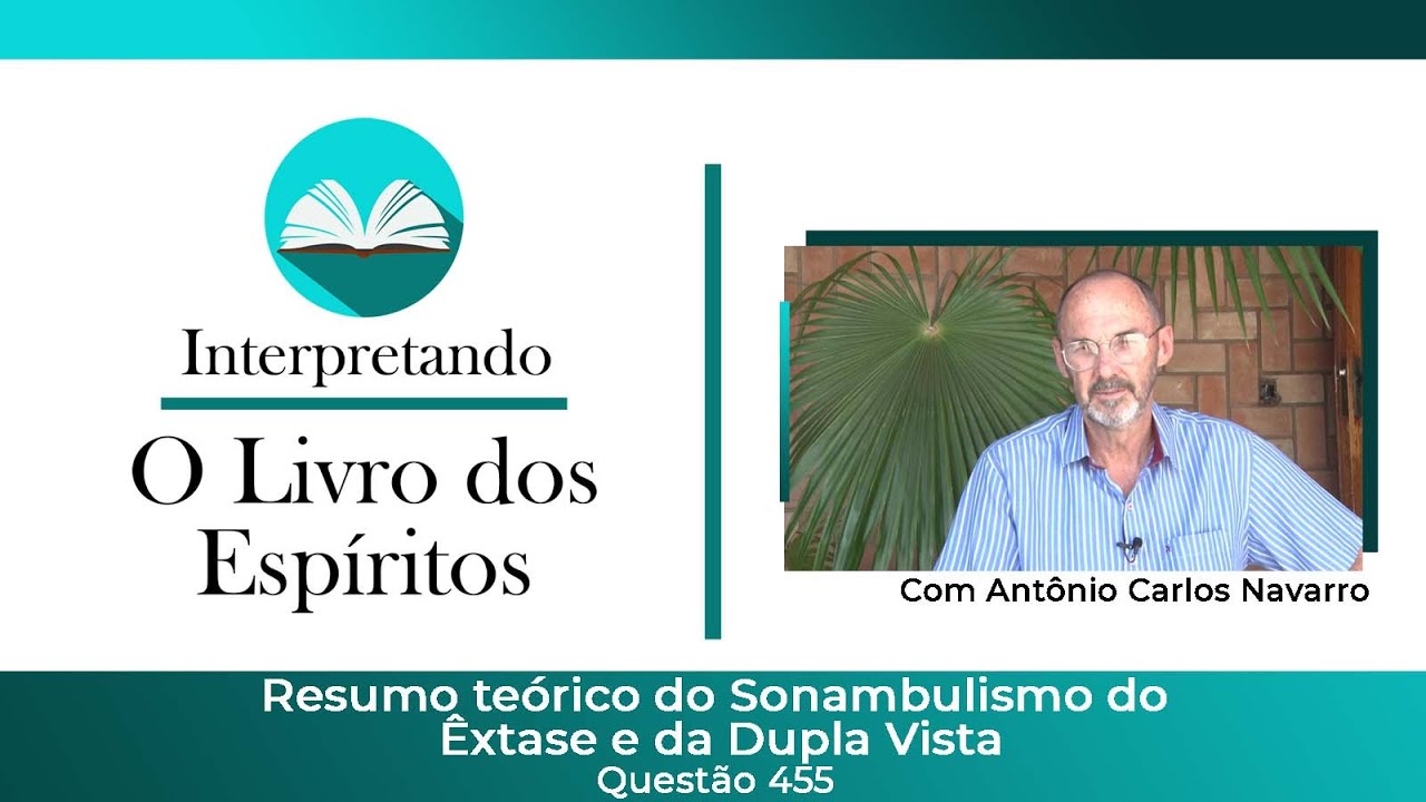 Questão 455-Resumo teórico do Sonambulismo, do Êxtase e da Dupla Vista