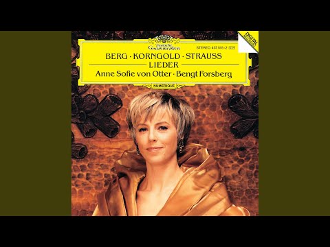 Korngold: Drei Gesänge Op. 18: I. "In meine innige Nacht" langsam - attaca