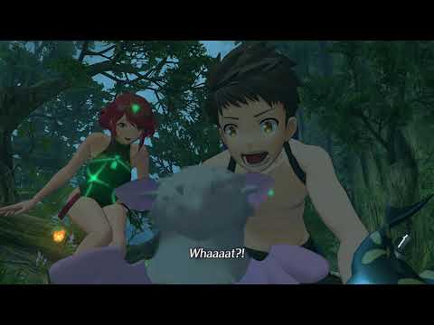 Xenoblade Chronicles 2 Swimsuit Edition Cutscene 014 - Gramps' Fate