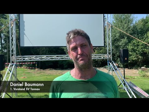 SV- Tannau Open-Air Kino auf dem Sportplatz in Krumbach