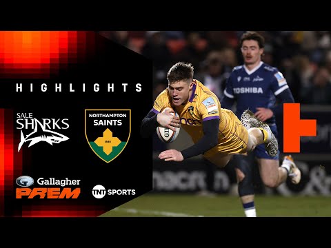 ALL OUT ATTACK! 🔥 | Sale Sharks vs Northampton | Gallagher PREM Rugby Highlights