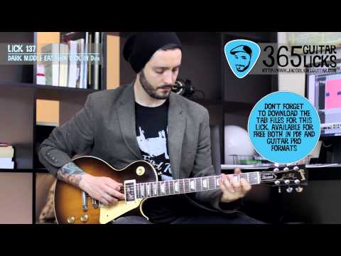 Lick 137/365 - Dark Middle Eastern Lick in Dm | 365 Guitar Licks Project