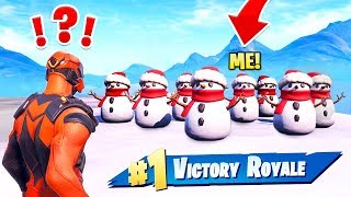 we made a SNOWMAN ARMY and WON! (EPIC)