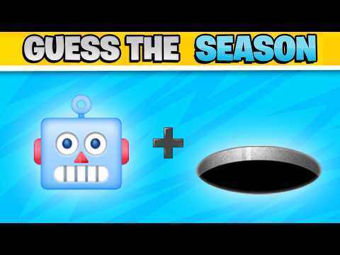 Adivina la TEMPORADA de FORTNITE con emojis