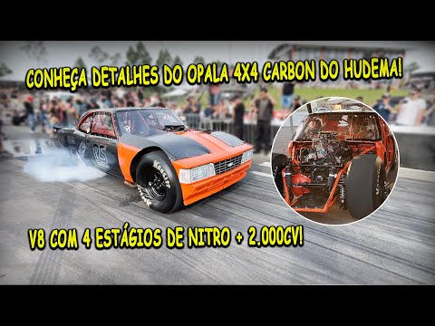 Conheça detalhes do Opala 4x4 Carbon do Hudema! V8 com 4 estágios de NITRO + 2.000cv!