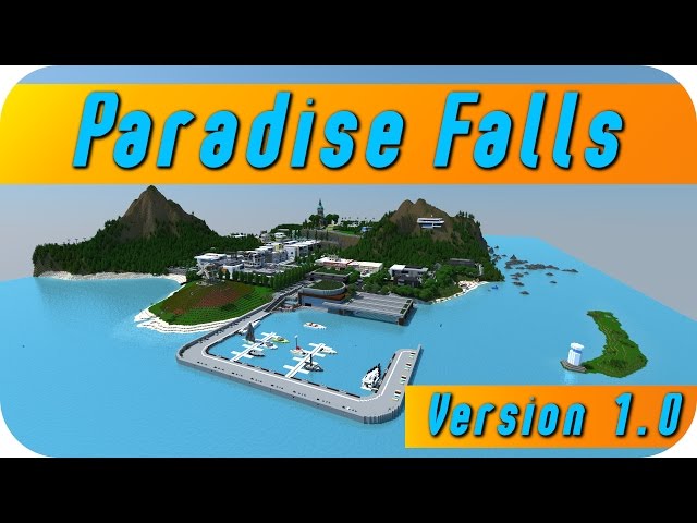Modern Island - Paradise Falls [Download Version 1.0] Minecraft Map