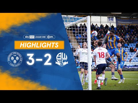 Shrewsbury Town 3-2 Bolton Wanderers | Highlights 22/23
