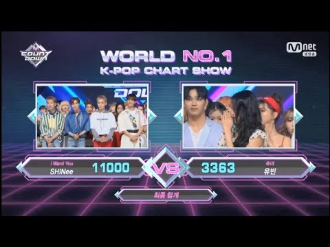 1806211 SHINee (샤이니) I Want You - No.1 @ M COUNTDOWN