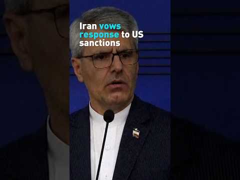 Iran vows response to US economic sanctions