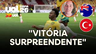AUSTRÁLIA É DOMINADA PELA TURQUIA, MAS SURPREENDE E VENCE POR 2 A 0 EM GRUPO DIFÍCIL NA COPA