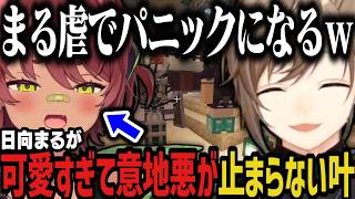 【２視点】パニックになる日向まるが可愛すぎて意地悪が止まらない叶ｗｗｗ【叶/にじさんじ切り抜き/ストリヌ/マイクラ/Minecraft】