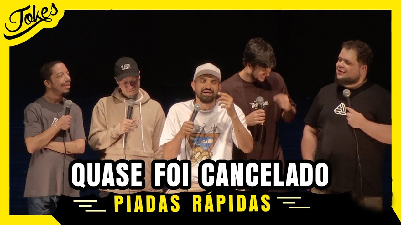 PIADAS RÁPIDAS - NÃO ERA PRA SER MALDADE - Ep.08 l Temp.12