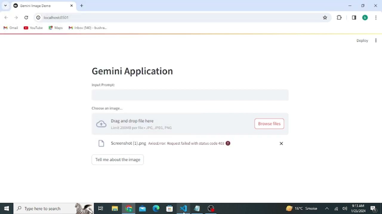 How to resolve Axios Error code 403