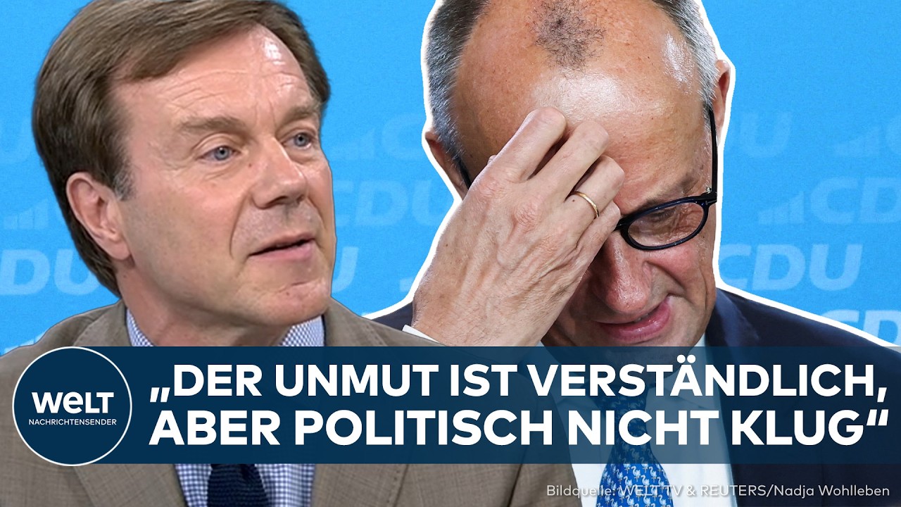 DEUTSCHLAND: Geht der Unmut über Merz zu weit? Polit-Experte mahnt! "Verständlich, aber nicht klug"
