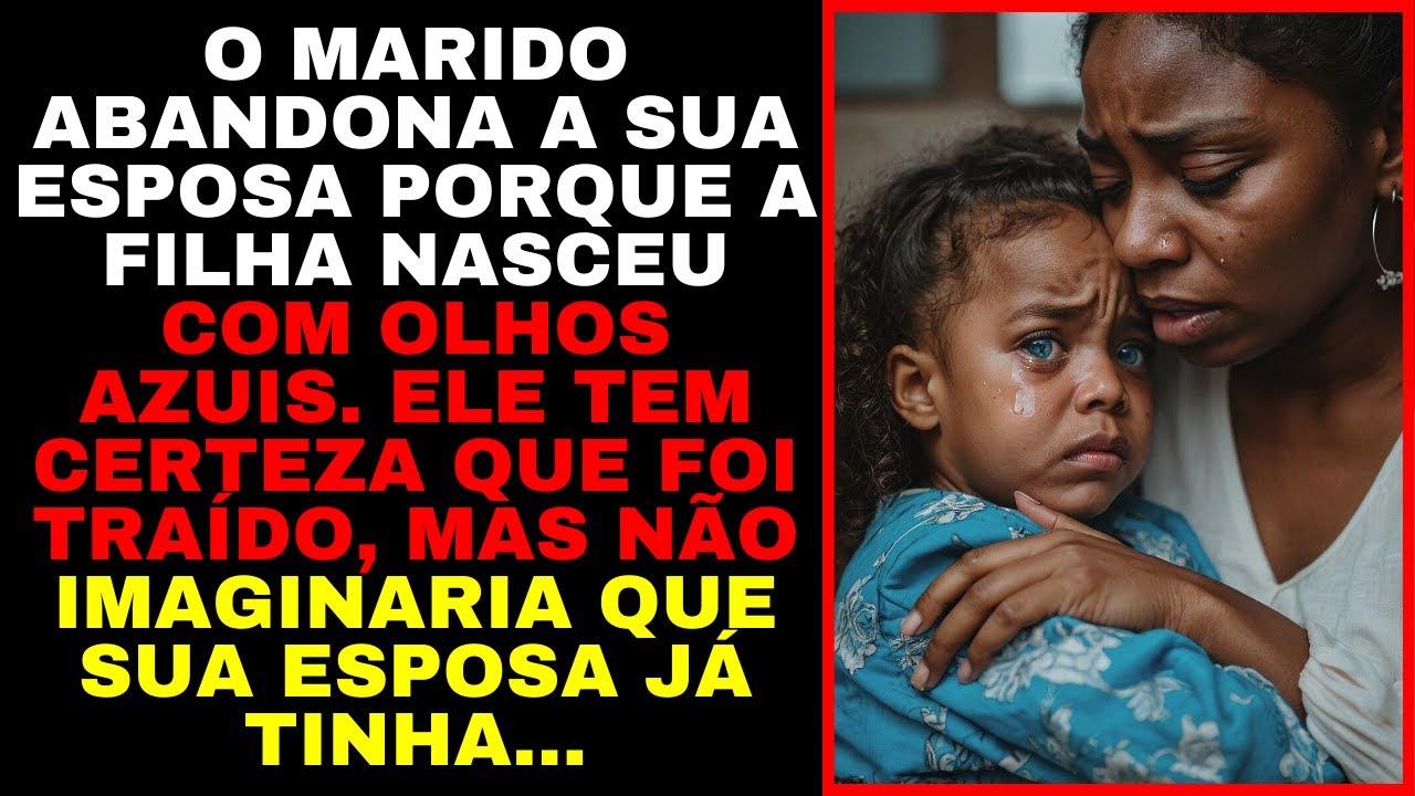 Marido ABANDONOU Esposa Porque A FILHA NASCEU COM OLHOS AZUIS. Ele Tem CERTEZA Que Foi TRAÍDO,MAS...