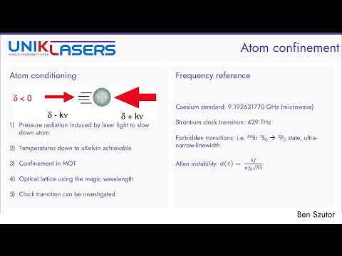 How Does Atom Cooling and Trapping Work in Quantum Sensing Applications? | 10:30 mins | UniKLasers