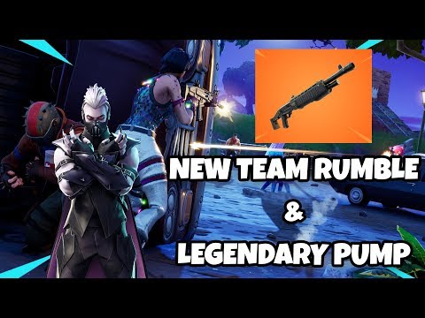 New Legendary Pump Shotgun Team Rumble Ltm In Fortnite V6 31 Patch | Fortnite 631 patch notes New Legendary Pump Shotgun Team Rumble Ltm In Fortnite V6 31 Patch - new team rumble ltm legendary pump shotgun gameplay in fortnite patch