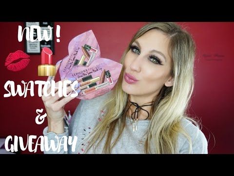 *NEW* SEPHORA GIVE ME SOME NUDE LIP💄 SWATCHES & REVIEW Video