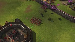 Stronghold Warlords - 1v1 DEFENCE OF THE FORTRESS