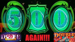 High Limit 3 Reel slots and another BIG win on CASH MACHINE! Kim's mom brought the first timer luck!