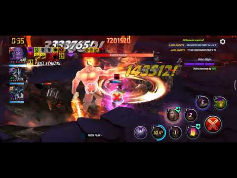 [Alliance Battle Legend - Alien Villain / First Time with T4 Thanos / MFF]