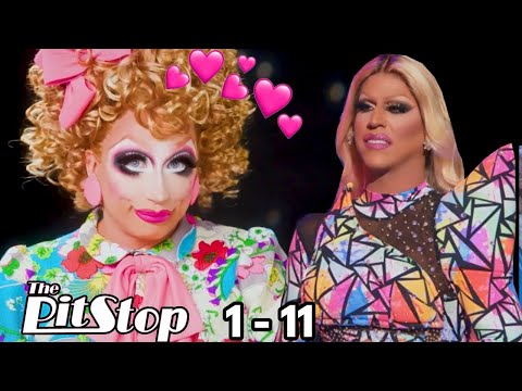 Bianca del Rio is obsessed with Jessica Wild | The Pit Stop Ep 1-11 RuPaul's Drag Race All Stars 8