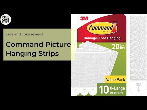 Command Picture Hanging Strips Pros & Cons Review