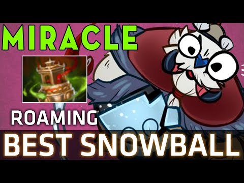 Miracle- Tusk - Best Snowball Dota 2 7.07