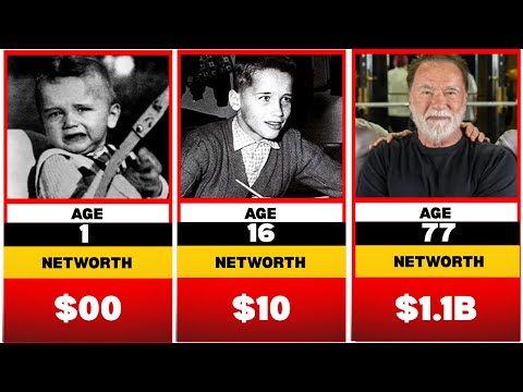 Arnold Schwarzenegger Networth Evolution From 1947 To 2025