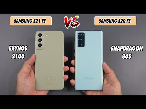 Samsung Galaxy S21 FE vs Galaxy S20 FE | SpeedTest and Camera comparison