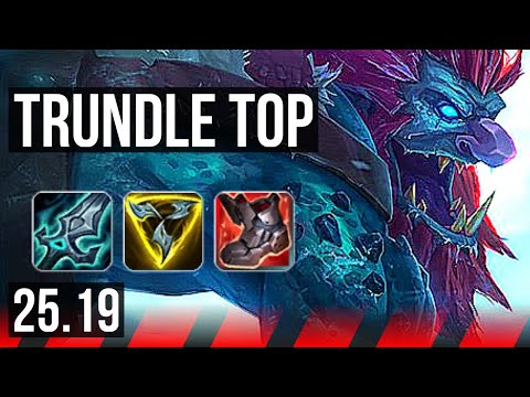 TRUNDLE vs IRELIA (TOP) | KR Grandmaster | 25.19
