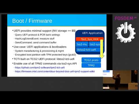 The TPM2 software community Getting started as a user, becoming a contributor