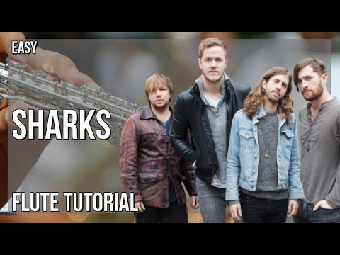 How to play Sharks by Imagine Dragons on Flute (Tutorial)