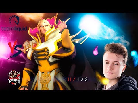 Miracle Invoker Empire vs Team Liquid stage TI 17. Sun Strike Master
