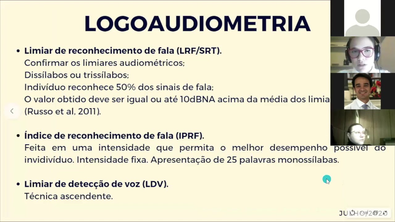 Exames audiológicos - Audiometria, PEATE, Estado Estável e EOA