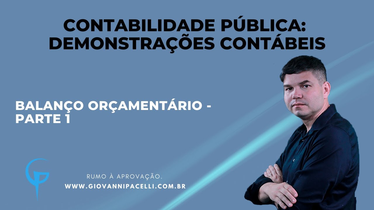 Balanço Orçamentário: Parte 1