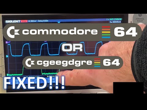 COMMODORE 64 repair video - Part 2