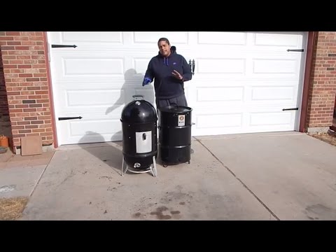 Weber Smokey Mountain VS.  Pit Barrel Cooker - BBQ Smoker Comparison