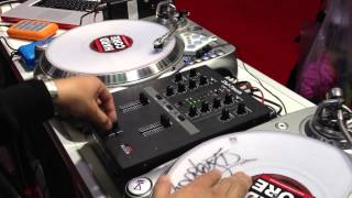 Video thumbnail for DJ Ptrix on the DJ Tech DIF-1S at NAMM 2013 by TABLE TURNER DJS