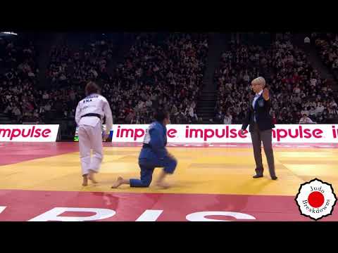 Melanie Clement vs. Baasankhuu Bavuudorj - U48 Women's Judo Grand Slam Paris 2022