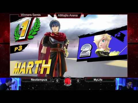 AlMajlis16: NeoTempus (Marth) vs MyLiFe (Rosalina) - WR5