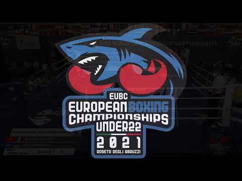 Gianluigi Malanga (ITA) vs Maxim Molodan (UKR) - 1/2 Euro Box Championship EUBC U22 Italy 2021.06