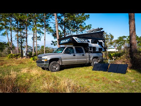 Truck Camper Living Wild Florida | Free Camping on the Road