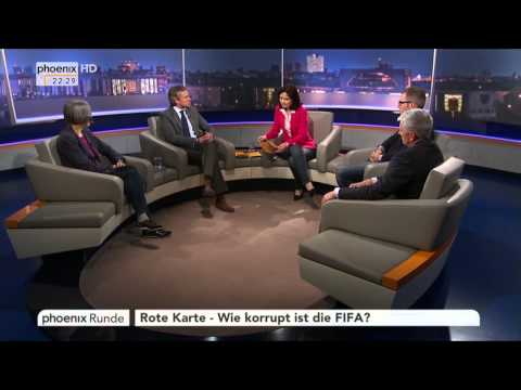"Rote Karte – Wie korrupt ist die FIFA?" - phoenix Runde vom 28.05.2015