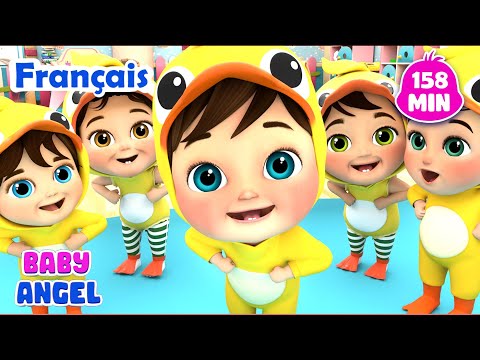 Six Petits Canards | Chansons pour enfants en français | Baby Angel Français #36