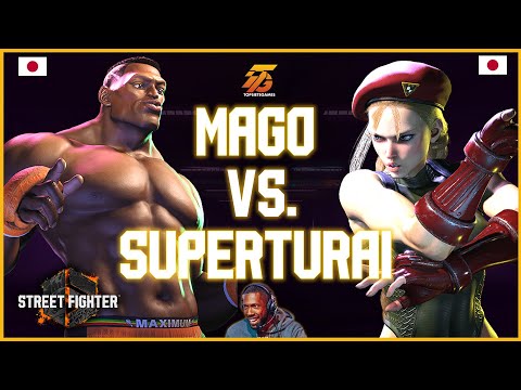 SF6➣ MAGO VS SUPER TURAI - CAMMY VS DEE JAY  FT5 - DjOn6 Comentando【Street Fighter 6】【2K】