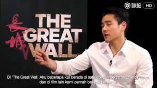 Interview Eddie Peng 'The Great Wall' in English. video